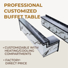  Custom Modern Design Countertop for Buffet Restaurant