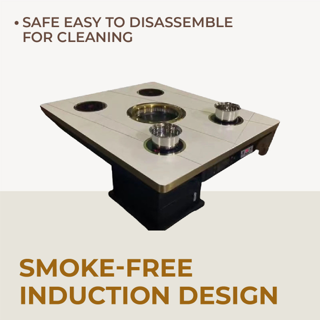  Commercial Dining Table for Hot Pot And BBQ