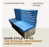 Stylish Custom Booth - NRA Show Inspired
