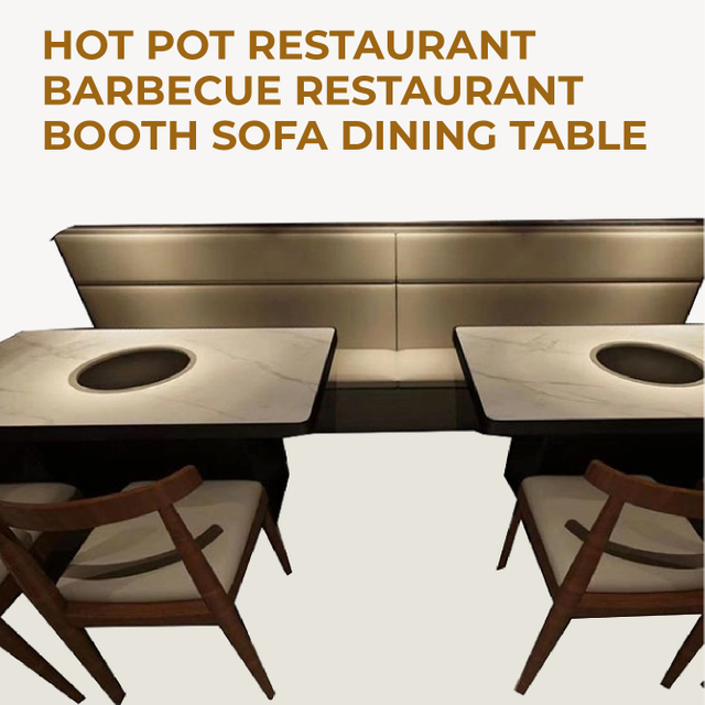 Dining Table for Hot Pot And BBQ Restaurant