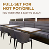 Modern Hot Pot & BBQ Restaurant Sofa
