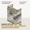 Luxury Custom Bar Counter - NRA Show Inspired