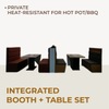 Comfortable and Durable Dining Table Sofa