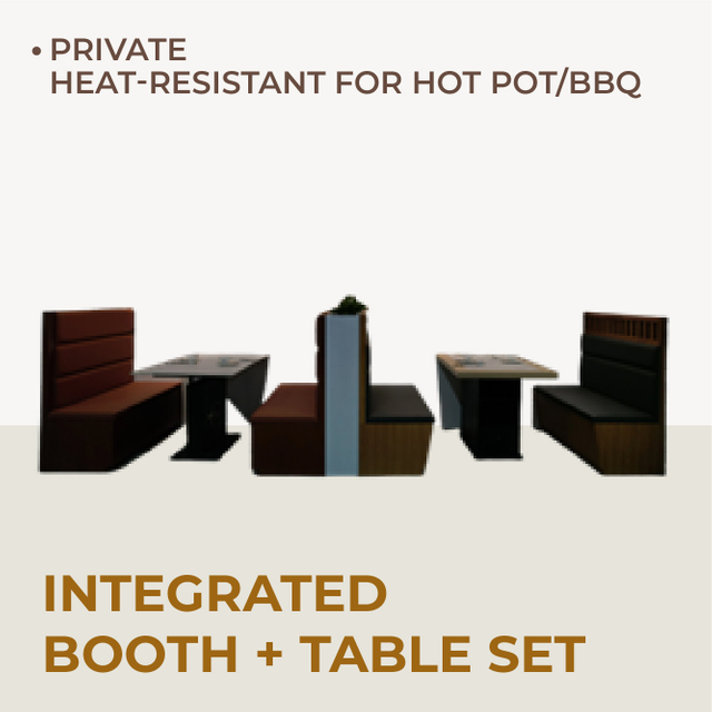 Comfortable and Durable Dining Table Sofa