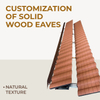 New Best Design Wooden Eaves