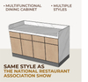 Multifunctional Catering Cabinet - NRA Show Inspired