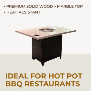 Smokeless Hot Pot And BBQ Table