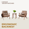 Customized Retro Solid Wood Armchairs for Restaurant