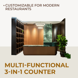 Customized High Quality Buffet Counter